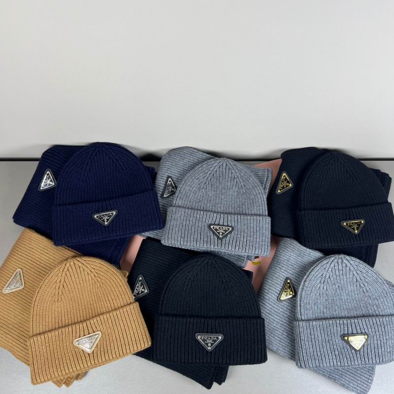 Prada scarf hat dx04